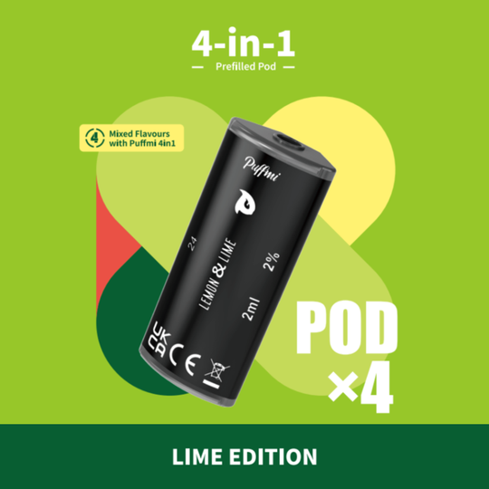 Puffmi 4in1 pods - Lime Edition 4x