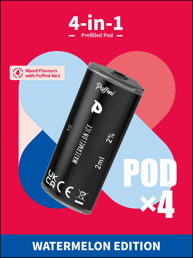 Puffmi 4in1 pods - Watermelon Edition 4x