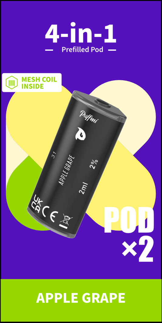 Puffmi 4in1 pods - Apple Grape 2x