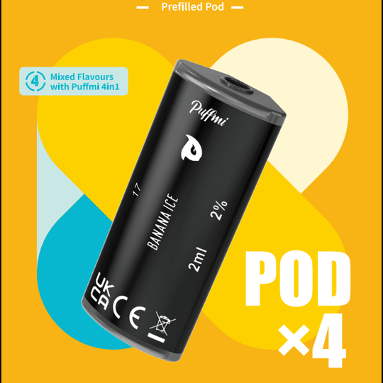 Puffmi 4in1 pods - Banana Edition 4x