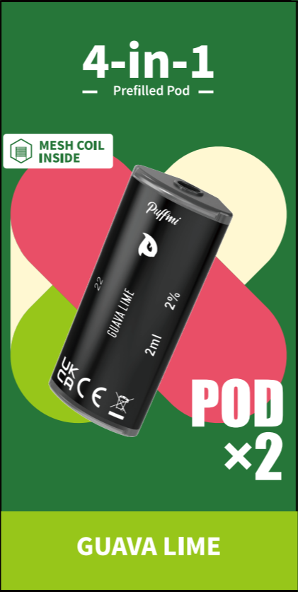 Puffmi 4in1 pods - Guava Lime 2x