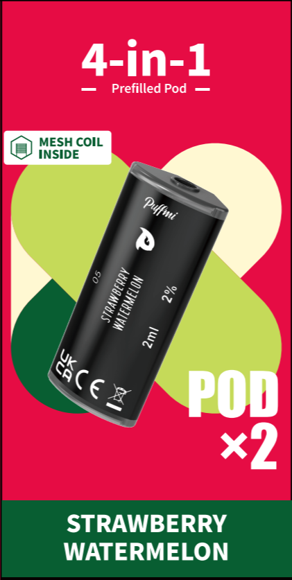 Puffmi 4in1 pods - Strawberry Watermelon 2x